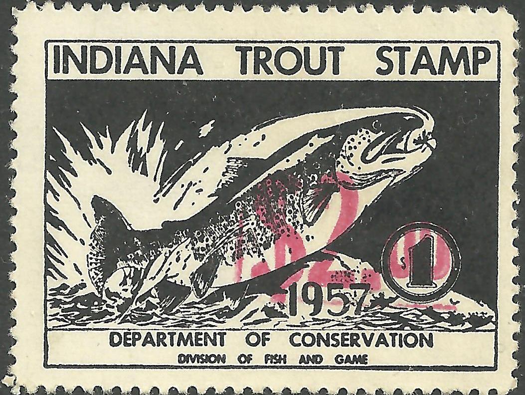 Indiana trout stamp